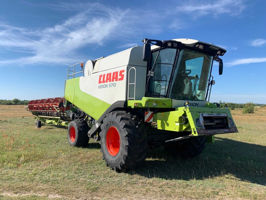 Claas Lexion 570 комбайн зерновий