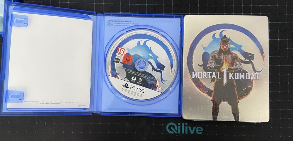 Mortal Kombat 1 + steelbox selada PS5