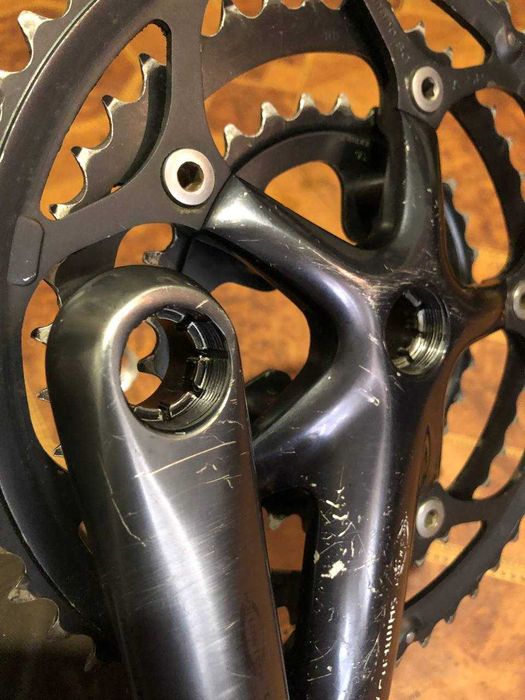 Шатуны Shimano 105 hollow tech 175mm