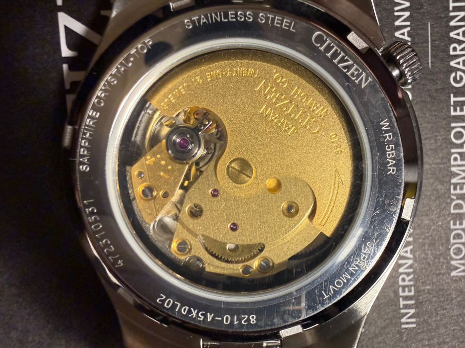 Citizen Tsuyosa Salmon NJ0159-86Z NOWY Gwarancja 7 lat Automat