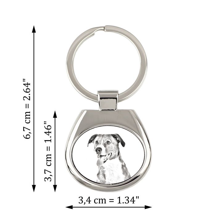 Pinczer austriacki brelok ze zdjęciem psa Art-Dog