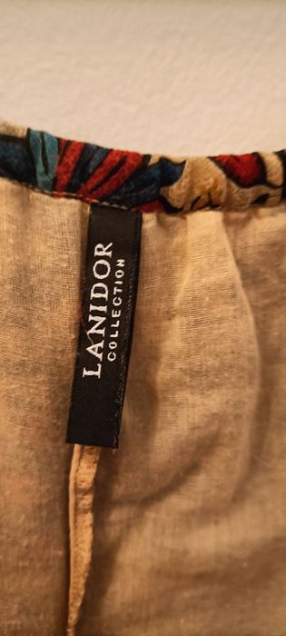 Vestido comprido estampado da Lanidor