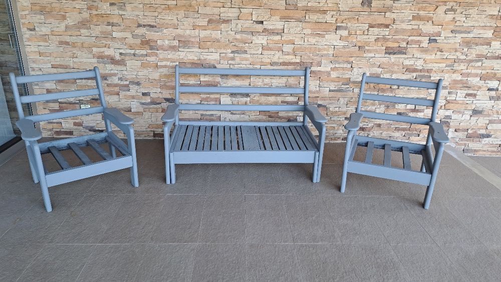 Sofás de Jardim sem almofadas