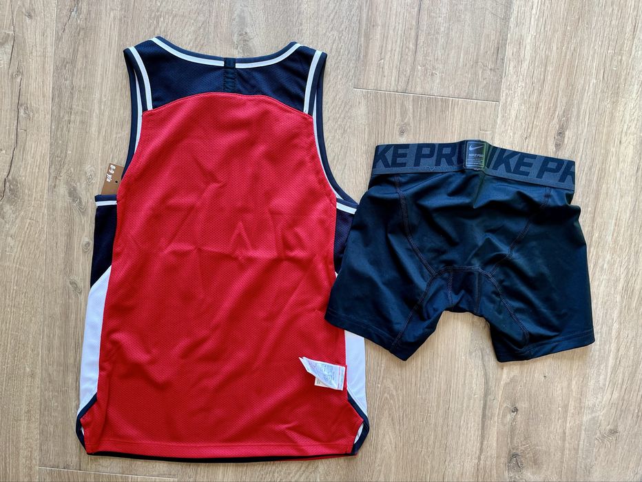Dwustronna koszulka do koszykówki plus panty Nike gratis