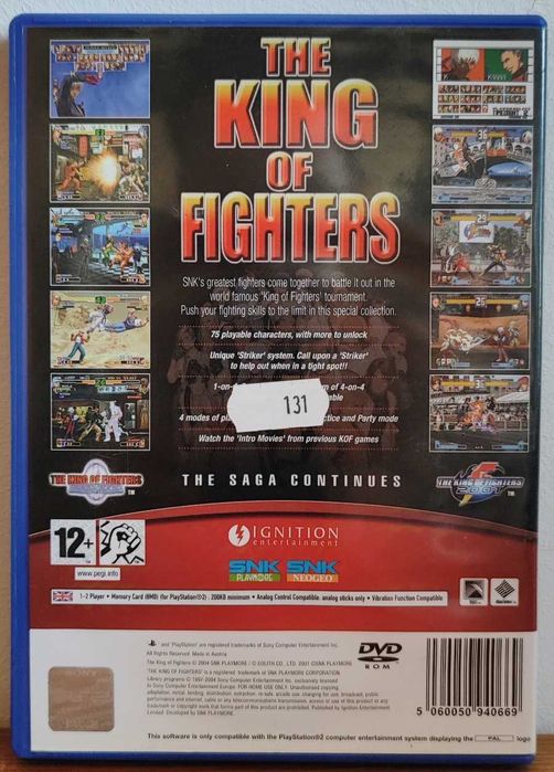 The King of Fighters 2000/2001 - PS2