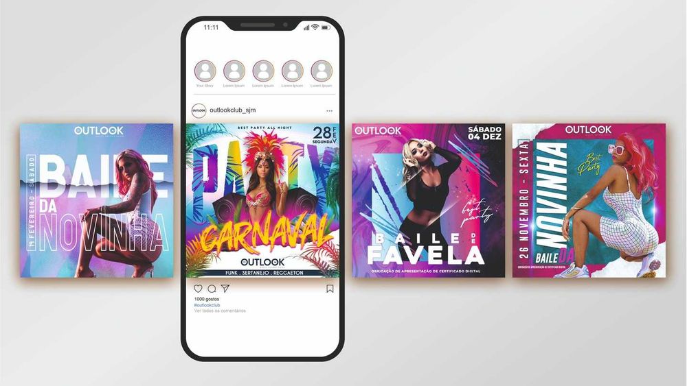 Design Gráfico | Gestão de redes sociais | E-commerce