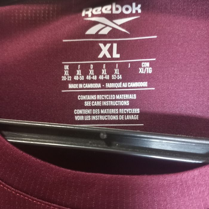 Жіноча спортивна футболка Reebok ,розмір хл