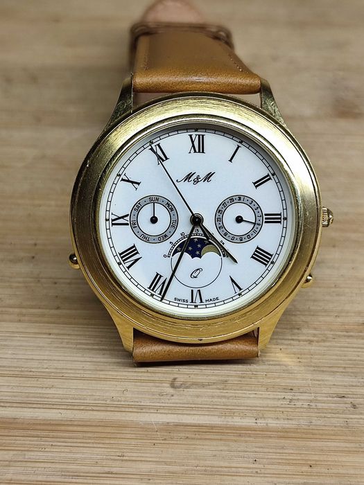 Chronograf M&M. Swiss made