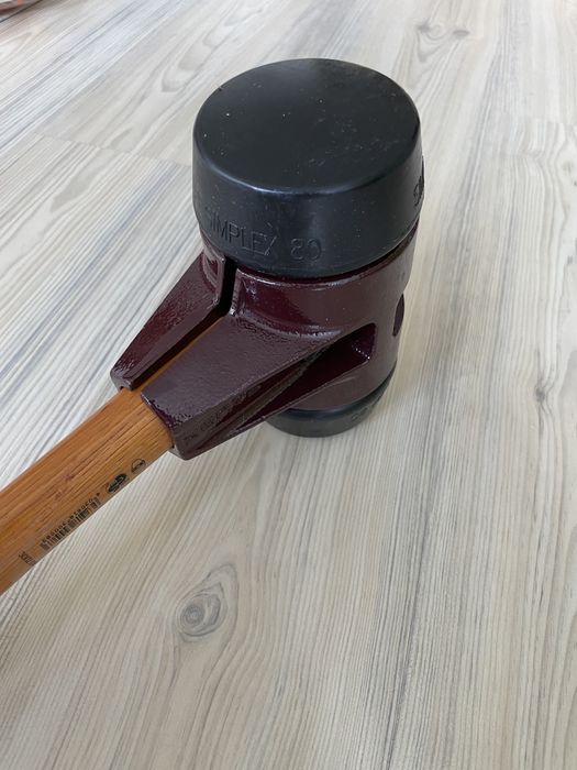 Молоток, киянка для бордюрів та плитки Simplex 80 мм, 2,8 кг