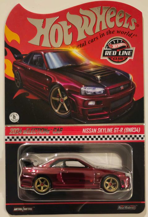 Hot Wheels RLC Nissan Skyline GT-R (BNR34)