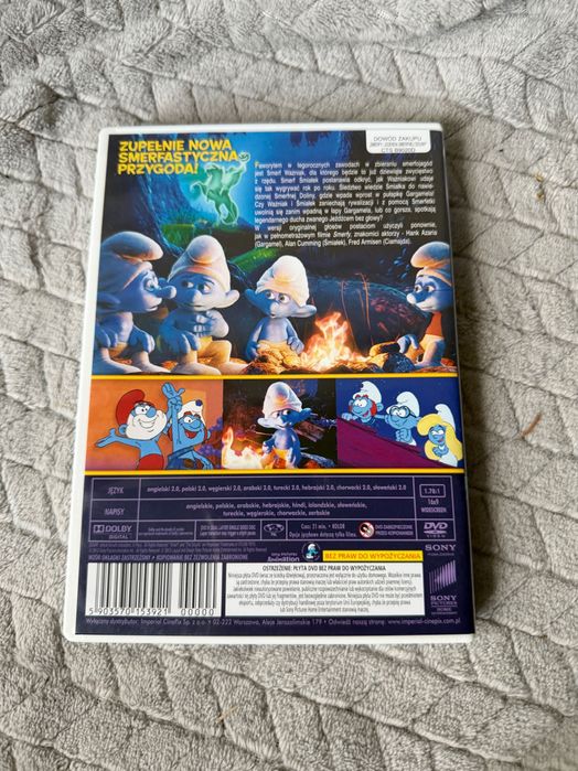 Bajka Smerfy: Legenda Smerfnej Doliny. DVD