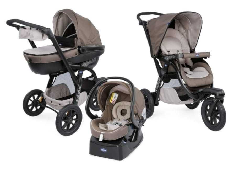 Chicco Trio Active 3 Top como novo! com OFERTA de base ISOFIX nova!!
