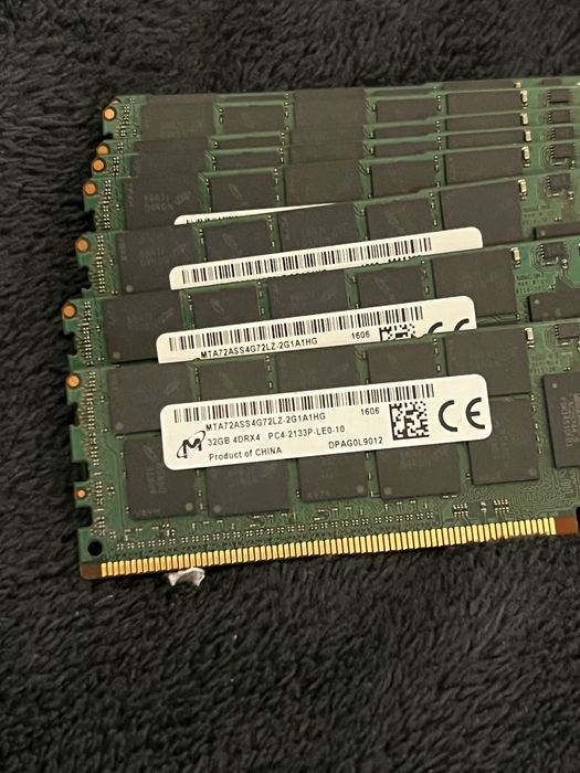 Pamięć RAM Micron 32GB DDR4 ECC RDIMM PC4-2133P 4Rx4