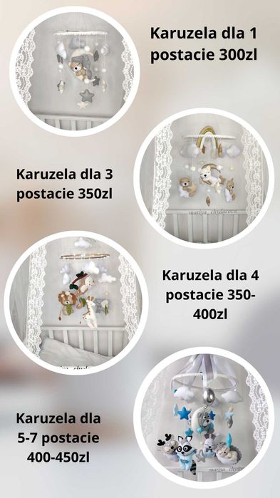 karuzela do łóżeczka