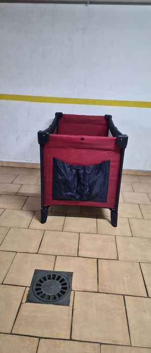 Cama de Viagem para Bebé Criança Dobrável com Saco