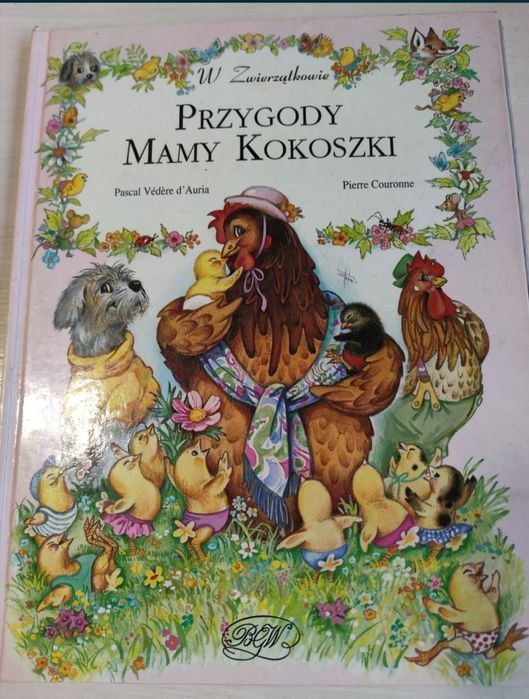 Przygody mamy kokoszki bogato ilustrowana książka dla dzieci