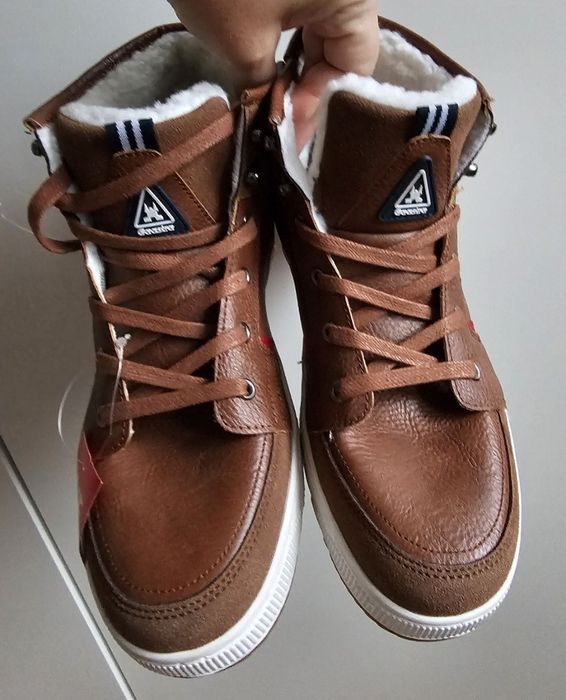 NOWE Gaastra buty za kostkę ocieplane brązowe 40 zimowe
