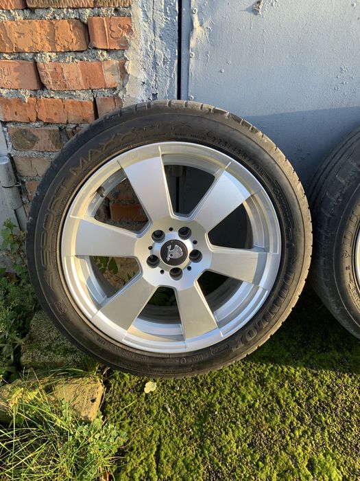 Диски R17 PLW з літньою гумою Dunlop 225/45
