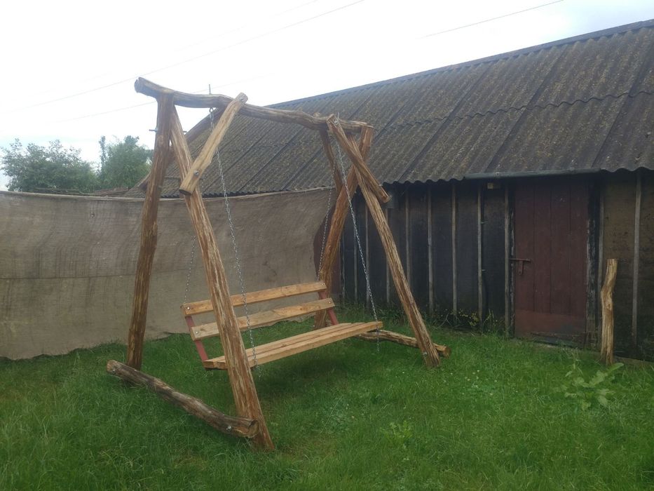 Продам дубову качелю
