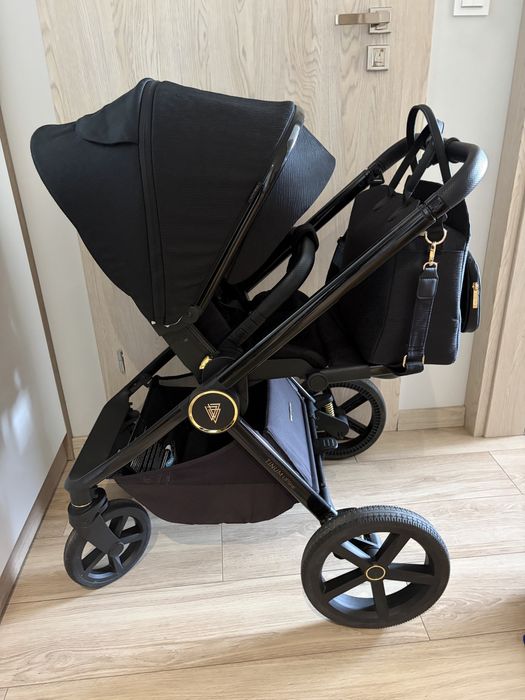 Wózek Venicci Upline czarny 2w1 mozliwy odbiór marzec