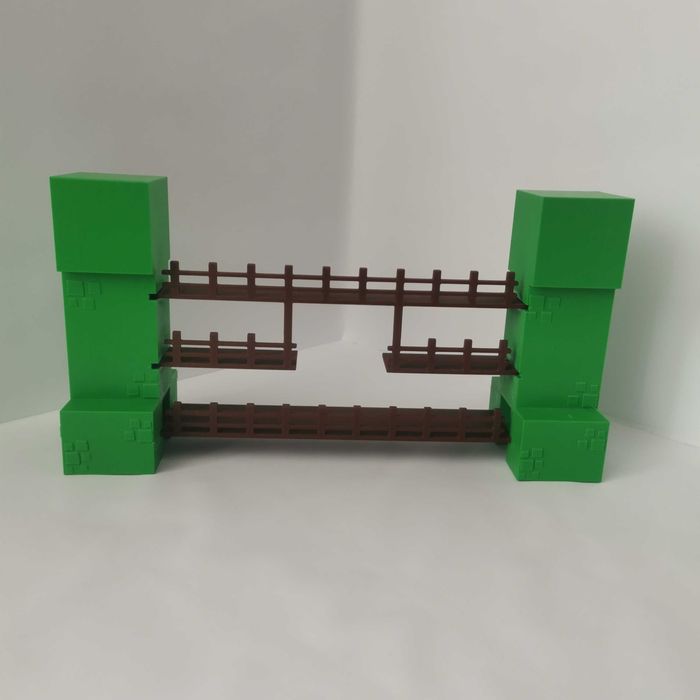 Поличка для фігурок Kinder Joy Minecraft (3D-друк)
