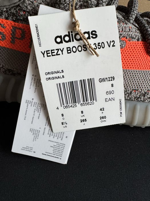 Adidas Yeezy boost 350 Beluga 42