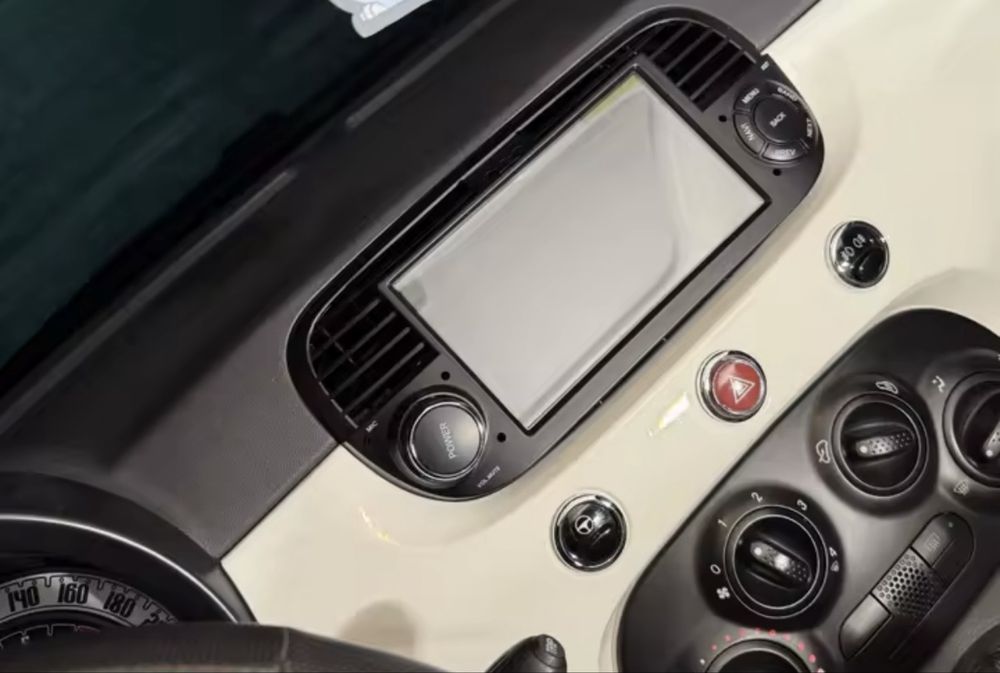 Radios novos fiat 500 com gps dvd bluethoot carplay