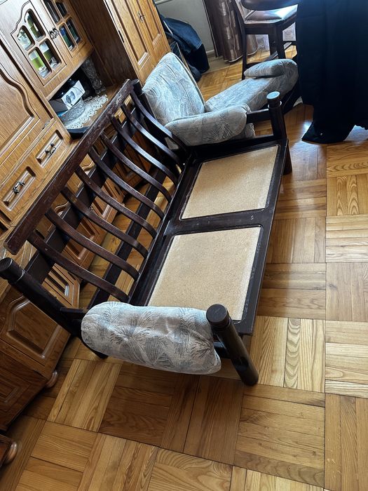 Sofa drewniana solidna