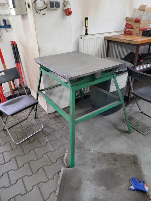 Płyta traserska na nogach, stół traserski 80x60