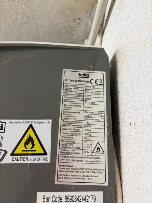 Ar condicionado Split Beko444867863381299202