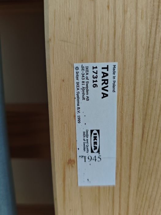 Cama de casal Ikea Trava