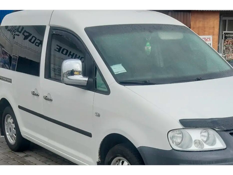 Volkswagen Caddy 2004-2010 рр. Вітровики вставні (2 шт, HIC)