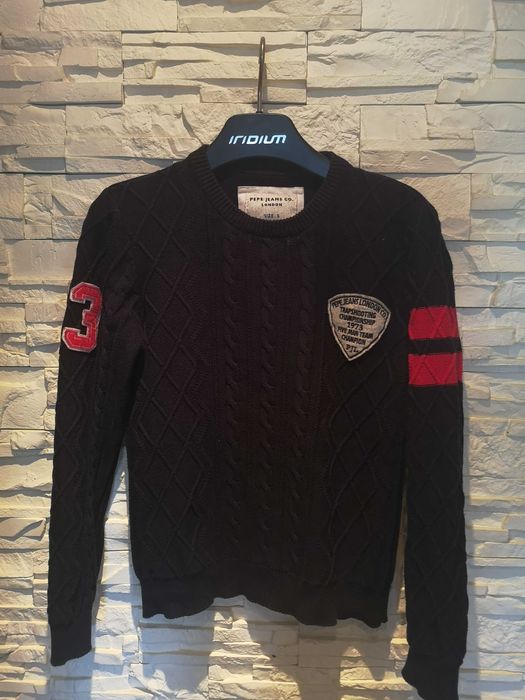 Sweter Pepe Jeans S granatowy