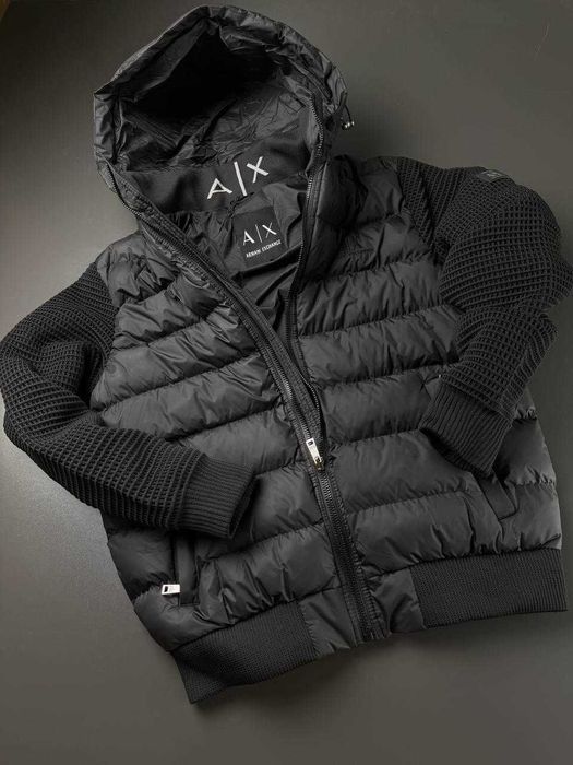 Куртка чоловіча Armani Exchange комбінована зимова/осіння (M-XXXL)