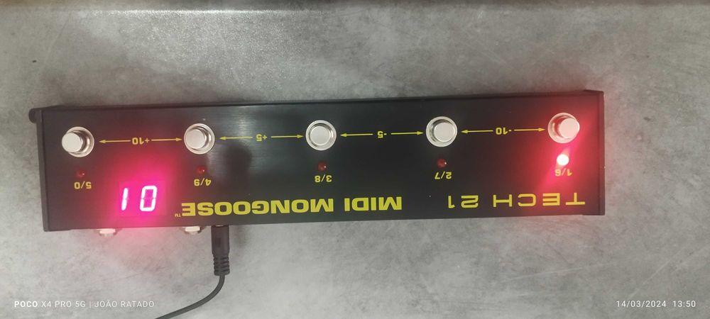 Tech 21 Midi Mongoose - Pedal Midi