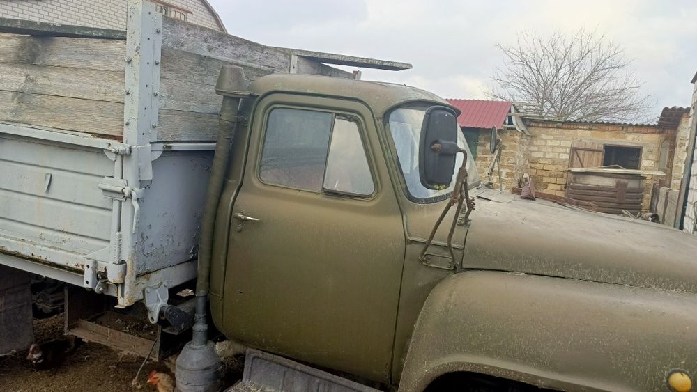 Газ53 самоскид на ходу