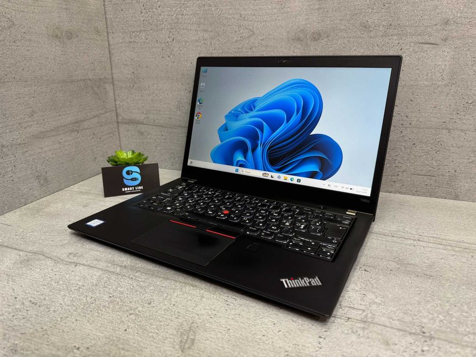 I7-8550u/14" FullHD ips/Стильний ноутбук Lenovo T480s/8gb ddr4/256 ssd