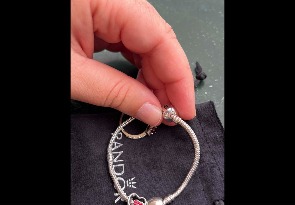 Pulseira anel pandora
