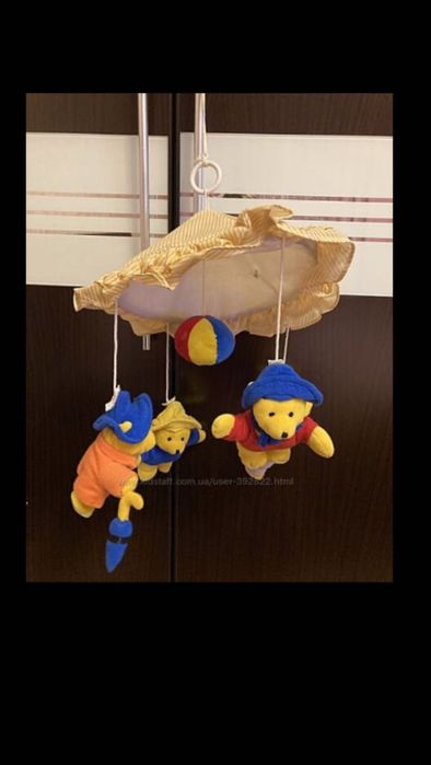 Мобіль музична на дитяче ліжечко