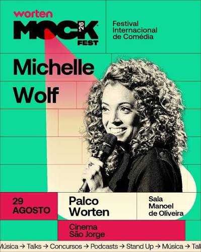 Michelle Wolf, 29 Agosto - Worten Mock Fest, 2 bilhetes