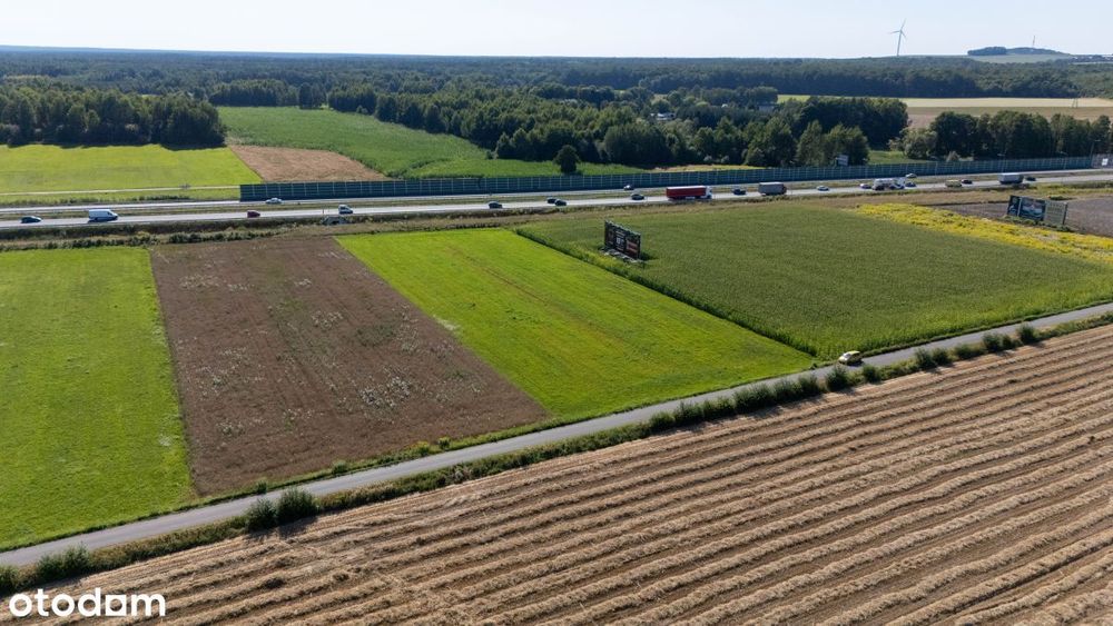 Działka przemysłowa Woźniki 6066m2