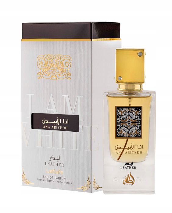lattafa ana abiyedh leather 60 ml edp arabskie perfumy orienalne