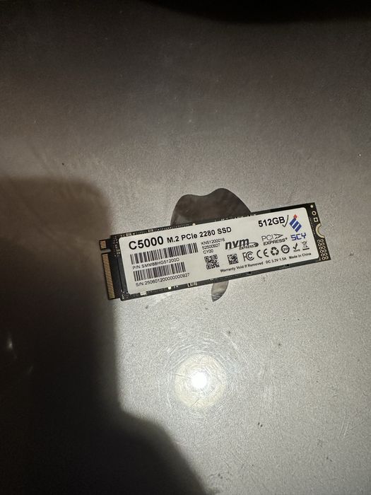 Швидкий SSD M.2 NVMe 512GB PCIe 4.0
