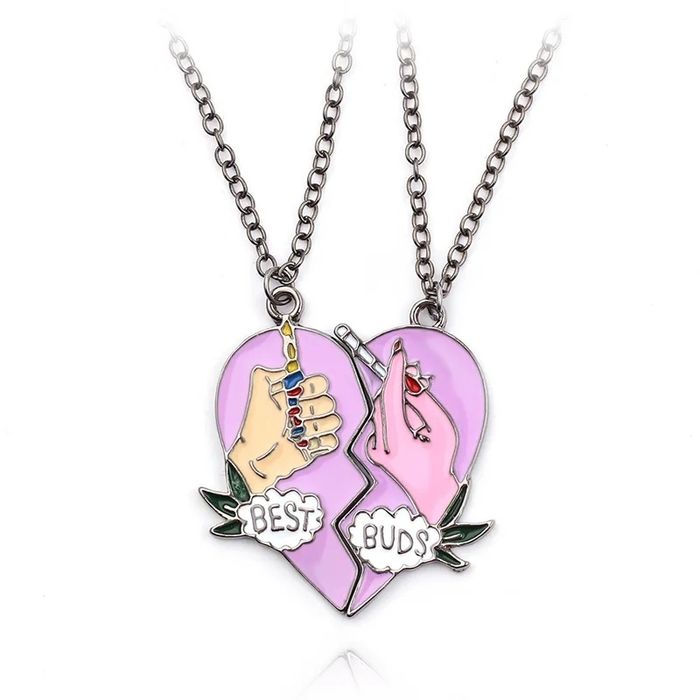 Підвиски парні кулони талісмани кращі подруги у подарунок