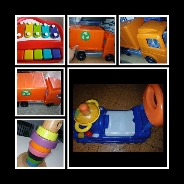 Brinquedos, Marsupio, roupas,sapatos.