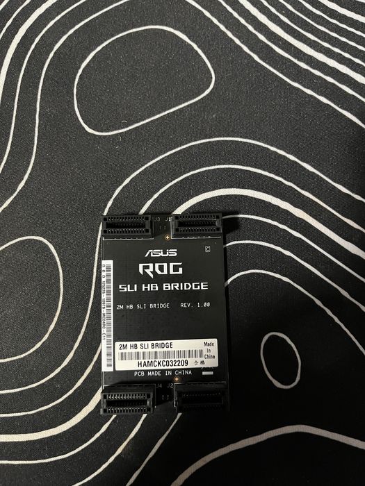 Міст SLI HB Bridge ASUS ROG (2-Slot) для відеокарт NVIDIA