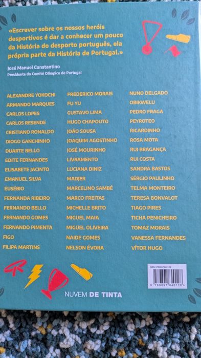 Livro - Os nossos Heróis do Desporto
