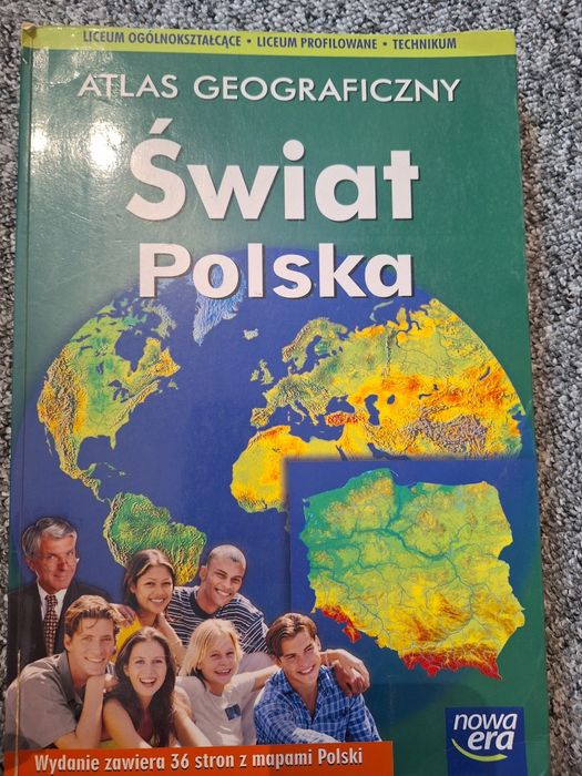Atlas geograficzny Świąt Polska nowa era jak nowa
