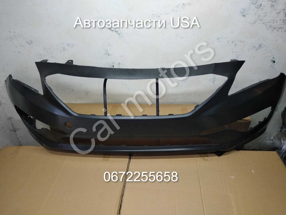 Бампер передний губа защита решетка Sonata YF LF