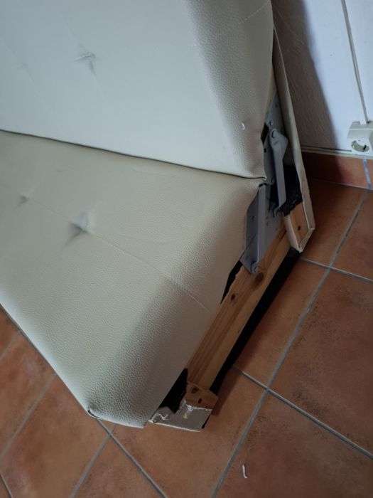 Sofa cama sem braços